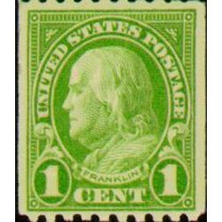 us stamp postage issues 604 franklin 1 1923