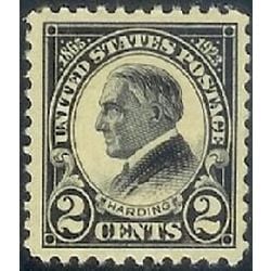 us stamp postage issues 610 harding 2 1923