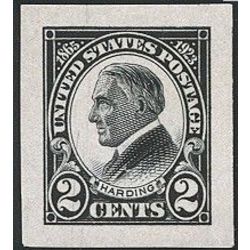 us stamp postage issues 611 harding 2 1923