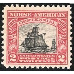 us stamp postage issues 620 sloop restauration 2 1925
