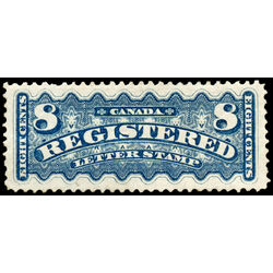 canada stamp f registration f3 registered stamp 8 1876 M XF 046