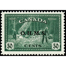 canada stamp o official o9 lumbering 50 1949 M VF 009