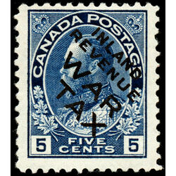 canada stamp mr war tax mr2bi war tax 5 1915 M F VF 011