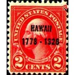 us stamp postage issues 647 hawaii 2 1928
