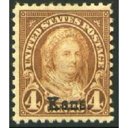 us stamp postage issues 662 martha washington 4 1929