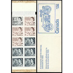 canada stamp bk booklets bk71 queen elizabeth ii 1972 E 001