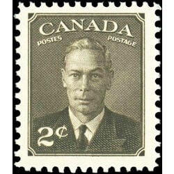 canada stamp 285 king george vi 2 1949