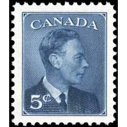 canada stamp 293 king george vi 5 1950