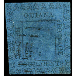 british guiana stamp 42 seal of the colony 4 1862