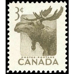 canada stamp 323 moose 3 1953