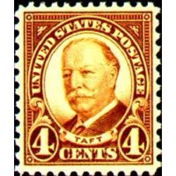 us stamp postage issues 685 william h taft 4 1930