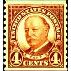 us stamp postage issues 687 william h taft 4 1930