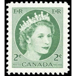 canada stamp 338 queen elizabeth ii 2 1954