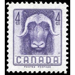 canada stamp 352 musk ox 4 1955