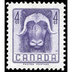 canada stamp 352 musk ox 4 1955