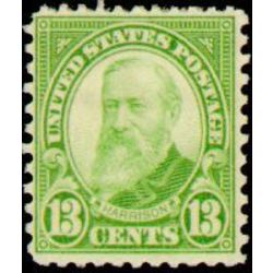 us stamp postage issues 694 benjamin harrison 13 1931
