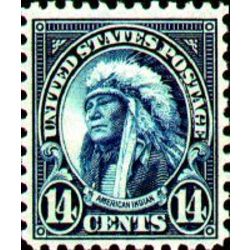 us stamp postage issues 695 american indian 14 1931