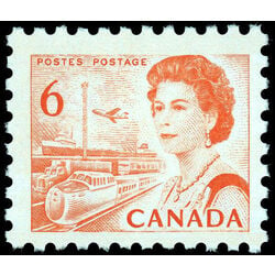 canada stamp 459 queen elizabeth ii transportation 6 1968