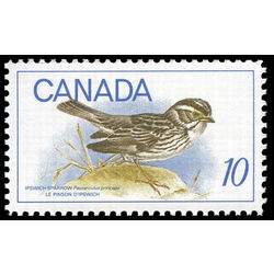 canada stamp 497 ipswich sparrow 10 1969