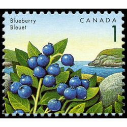 canada stamp 1349 blueberry 1 1992
