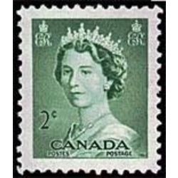canada stamp 326xx queen elizabeth ii 2 1953