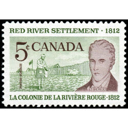 canada stamp 397i lord selkirk 5 1962