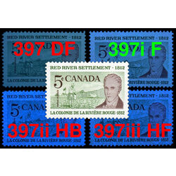 canada stamp 397i lord selkirk 5 1962