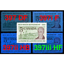 canada stamp 397iii lord selkirk 5 1962