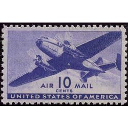 us stamp c air mail c27 transport plane 10 1941