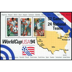 us stamp postage issues 2837 1994 world cup soccer championships 1994