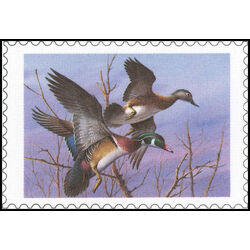 us stamp rw hunting permit rw nc2 north carolina wood ducks 5 50 1984