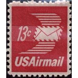 us stamp c air mail c79 winged airmail envelope 13 1971