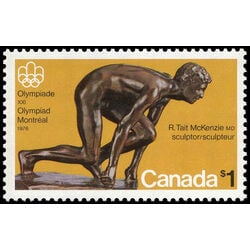 canada stamp 656 the sprinter 1 1975
