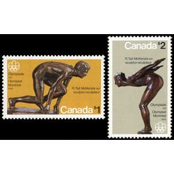 canada stamp 656 7 olympic sculptures 1975