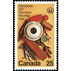 canada stamp 685 handicrafts 25 1976