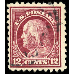 us stamp postage issues 474 franklin 12 1916