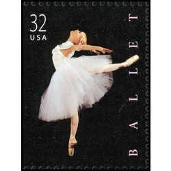us stamp postage issues 3237 american ballet 32 1998