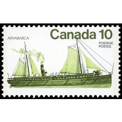 canada stamp 703 athabasca 10 1976