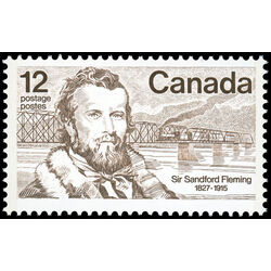 canada stamp 739 sir sandford fleming 12 1977