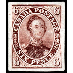 canada stamp 2tc hrh prince albert 6d 1857 M VF 005