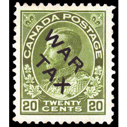canada stamp mr war tax mr2c war tax 20 1915 M VFNG 027