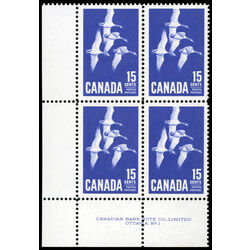 canada stamp 415 canada goose 15 1963 PB LL 1