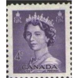 canada stamp 328xx queen elizabeth ii 4 1953