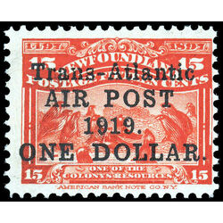 newfoundland stamp c2 seals 1919 M FNH 016