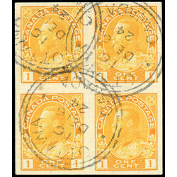 canada stamp 136 king george v 1 1924 U VF 010