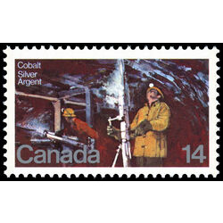 canada stamp 765 cobalt silver mine 14 1978