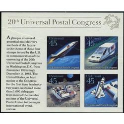 us stamp c air mail c126 space 1 8 1989