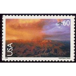 us stamp air mail c c135 grand canyon 60 2000