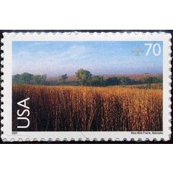 us stamp c air mail c136 nine mile prairie nebraska 70 2001
