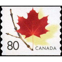 canada stamp 2009 maple leaf red leaf 80 2003